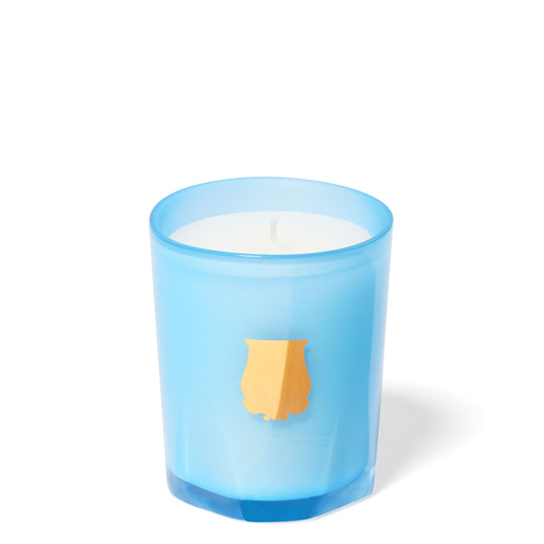 Cire Trudon, scented candle, in glass, Versailles, azurblue, special Edition